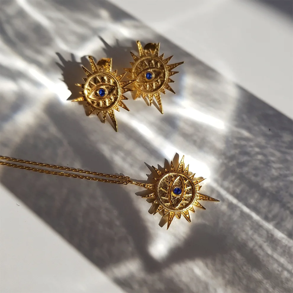 Wish-NU Design&Jewellery - Sun Küpe