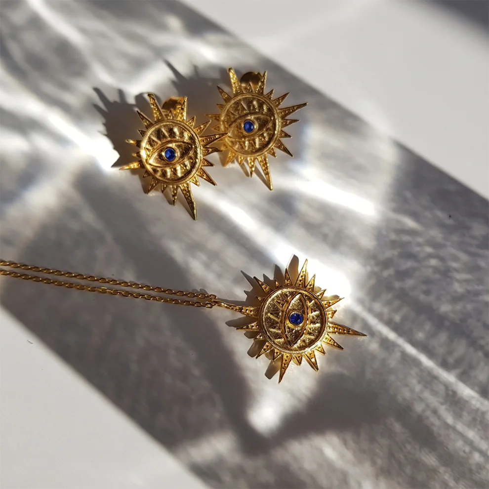 Wish-NU Design&Jewellery - Sun Earring