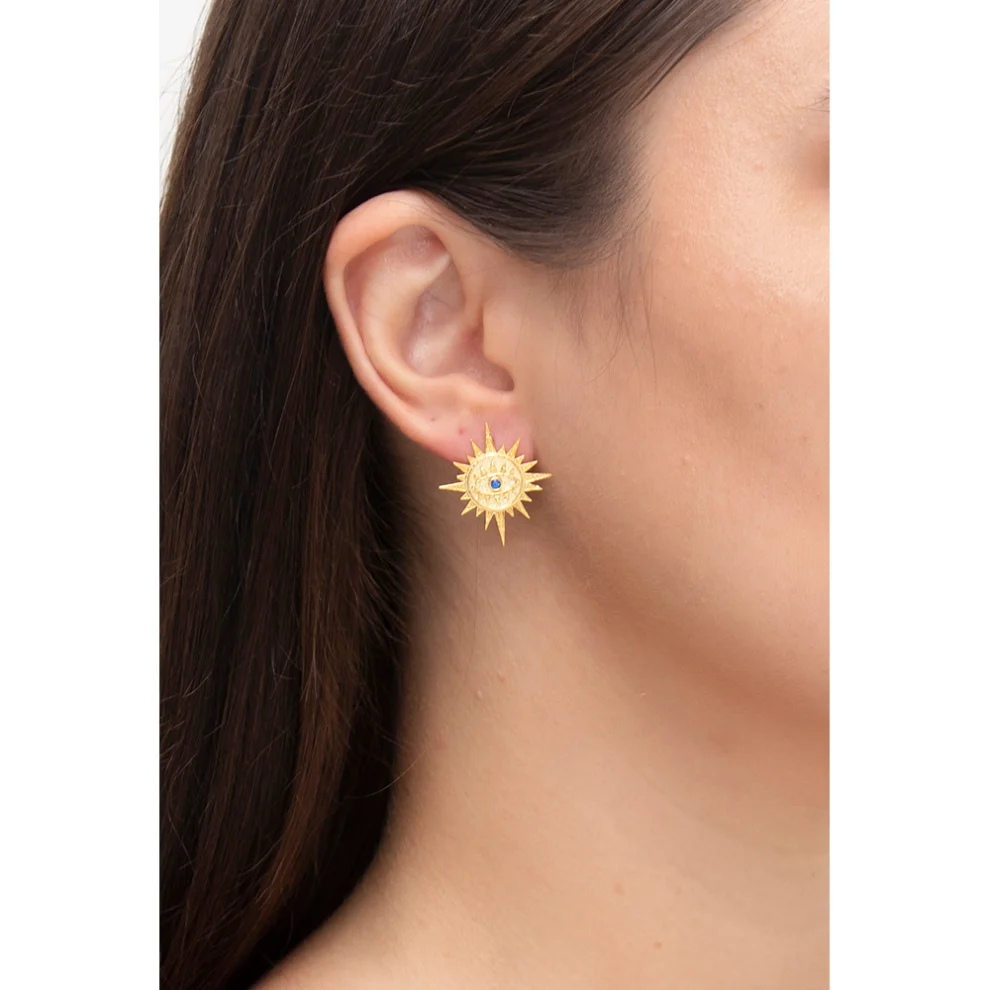 Wish-NU Design&Jewellery - Sun Earring