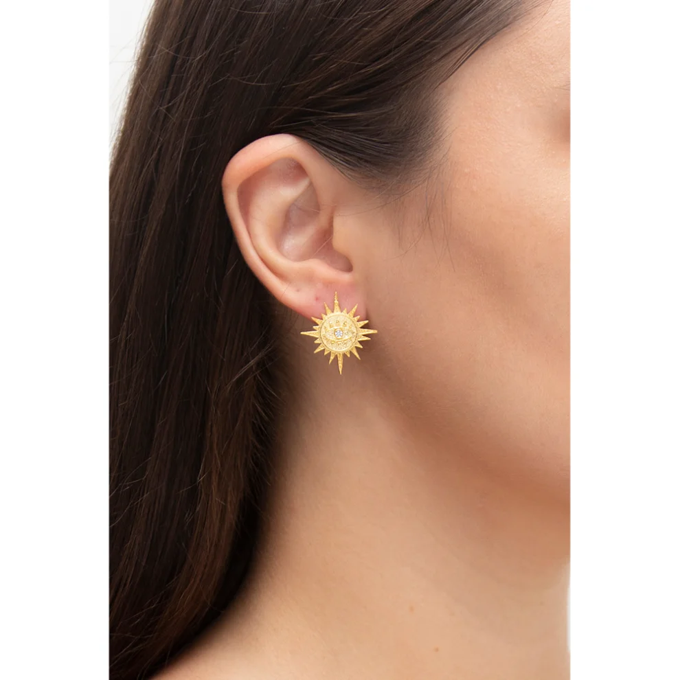 Wish-NU Design&Jewellery - Sun Earring