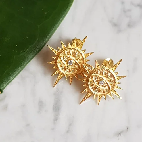 Wish-NU Design&Jewellery - Sun Earring