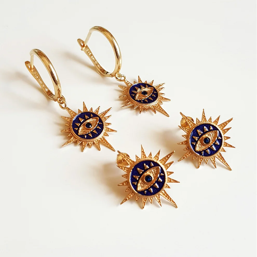 Wish-NU Design&Jewellery - Sun Earring - Il