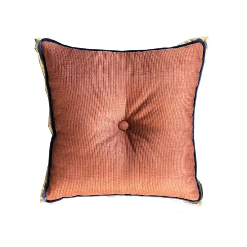 Boom Bastık - Buttoned Silk Satin Pillow
