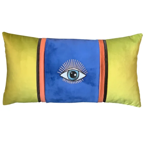 Boom Bastık - Eye Woven Printed Pillow
