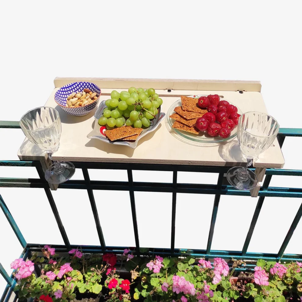 Tufetto - Keja Balcony Table, Balcony Bar Table