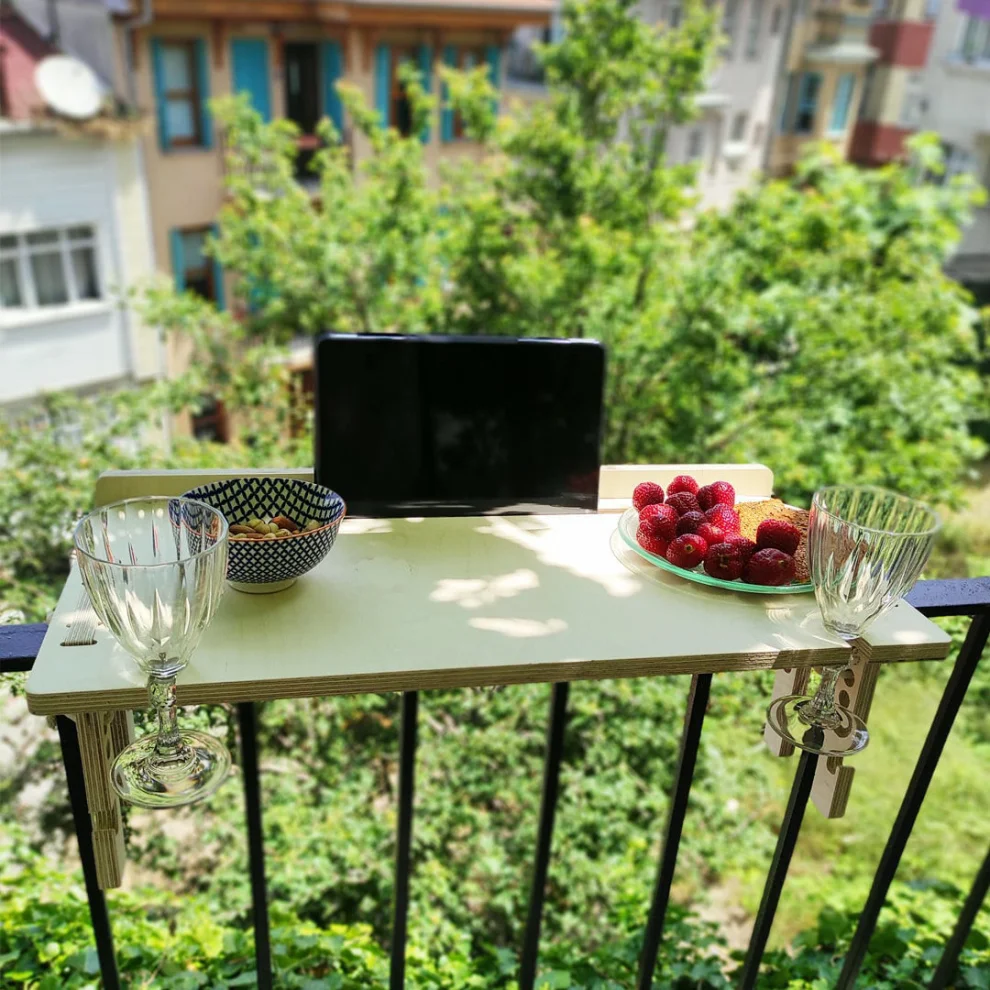 Tufetto - Keja Balcony Table, Balcony Bar Table