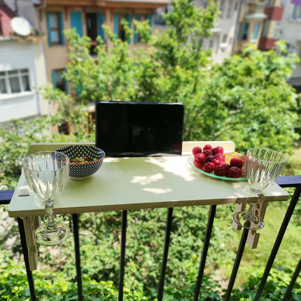 Tufetto - Keja Balkon Masası, Balkon Bar Masası