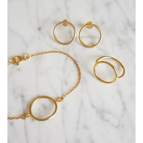 Wish-NU Design&Jewellery - Circle Bileklik