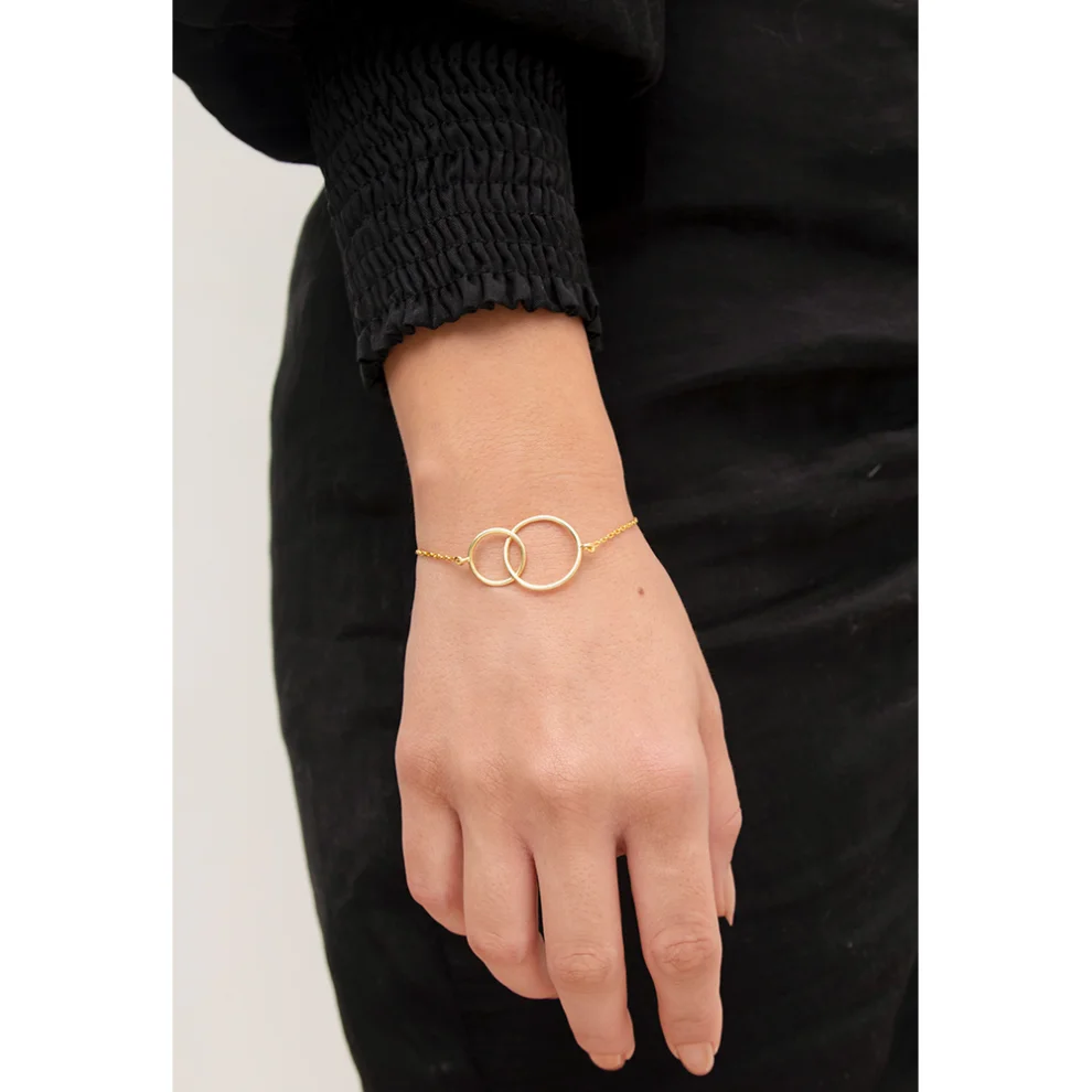 Wish-NU Design&Jewellery - Circle In Circle Bileklik