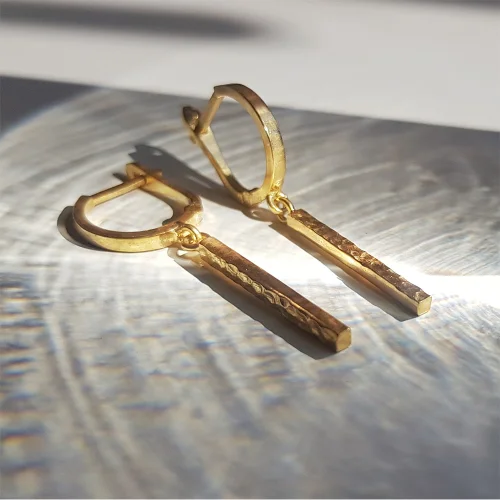 Wish-NU Design&Jewellery - Line Hoop Earring
