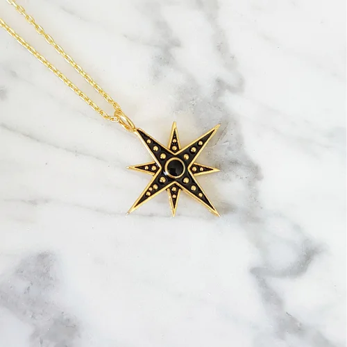 Wish-NU Design&Jewellery - North Star Enamel Necklace