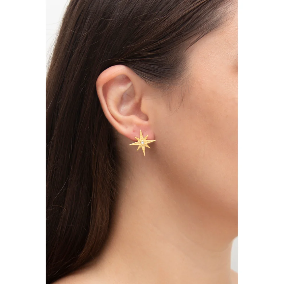 Wish-NU Design&Jewellery - North Star Earring