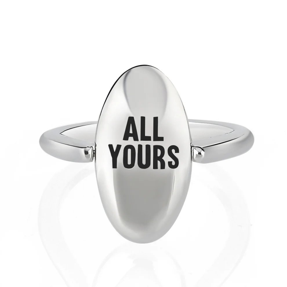 Mishka Jewelry - Play Swivel Silver Ring