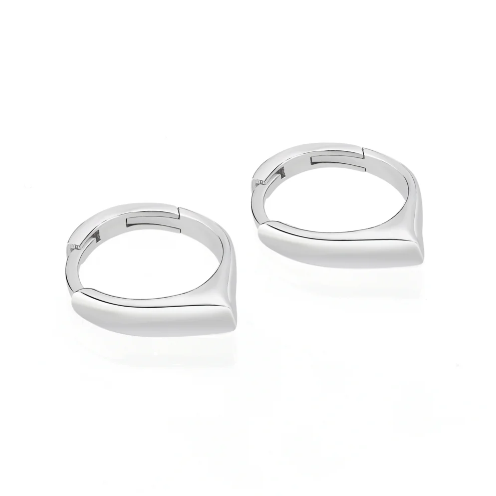 Mishka Jewelry - Simple Edge Earrings