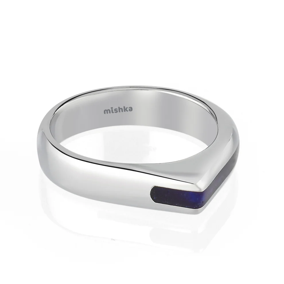 Mishka Jewelry - Blue Edge Ring