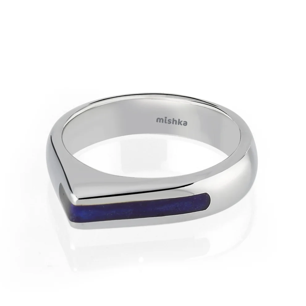 Mishka Jewelry - Blue Edge Ring