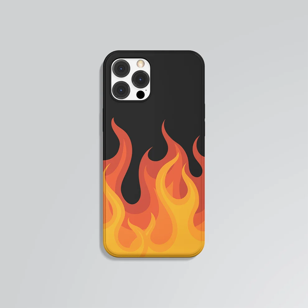 Helal Merch - Flame De La Flame Iphone Telefon Kılıfı