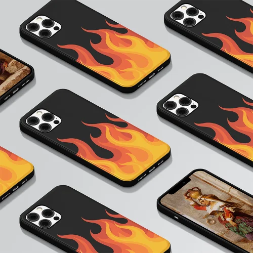 Helal Merch - Flame De La Flame Iphone Case