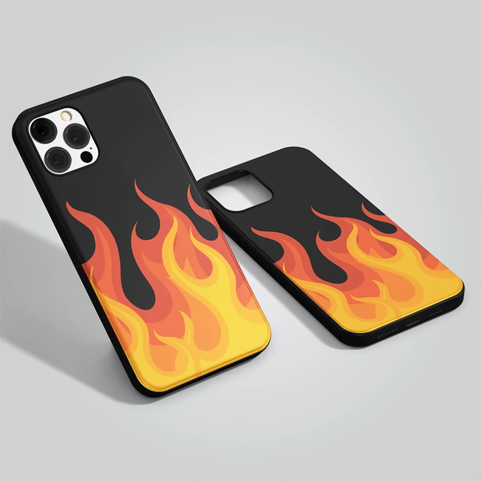Helal Merch - Flame De La Flame Iphone Telefon Kılıfı