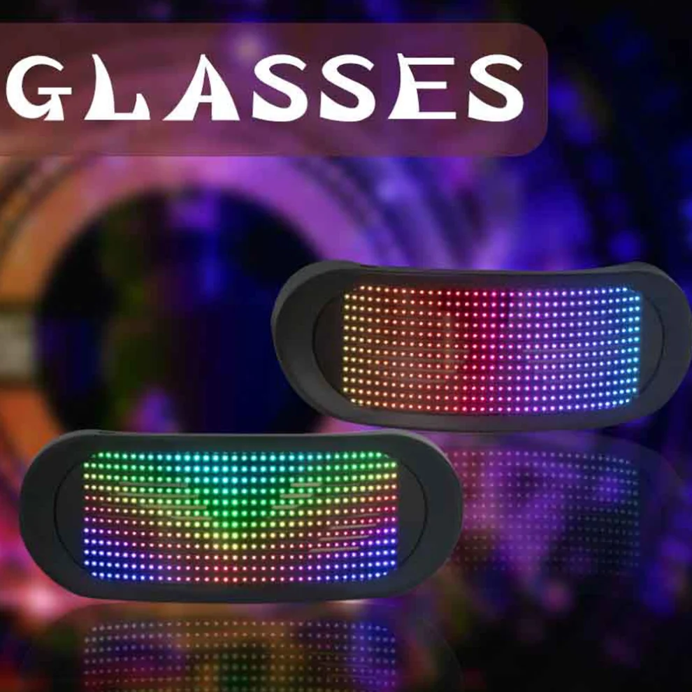 Rave Neon - Uygulama Destekli Led Gözlük