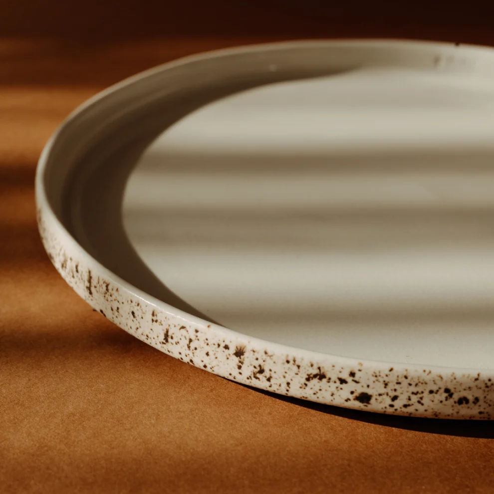 Foze - Terracotta Ceramic Plate