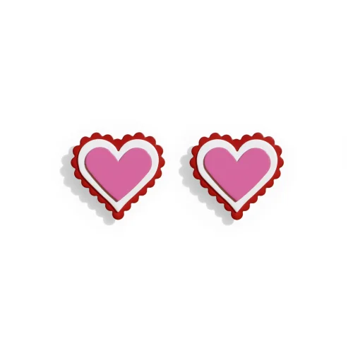 Isuwa - Heart Earrings