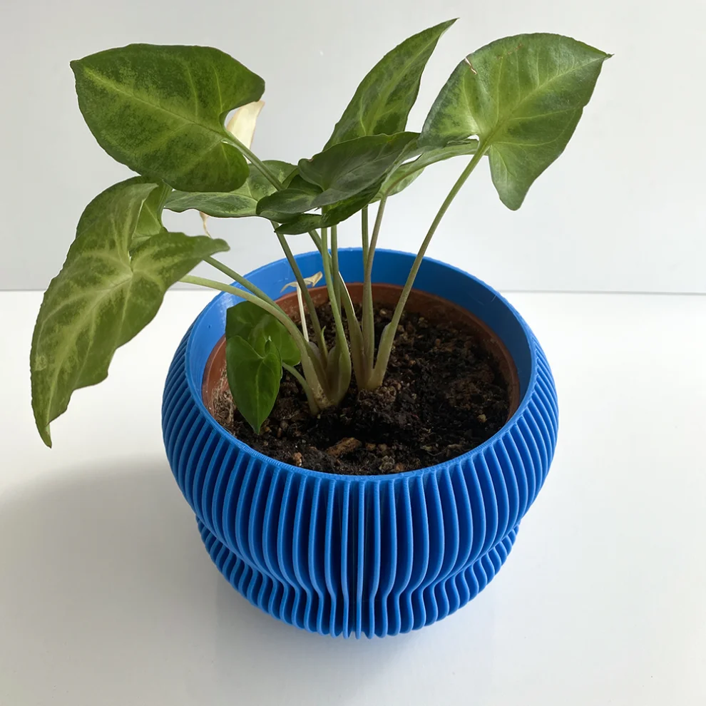 Cella Store - Ginkgo Bioplastic Flowerpot