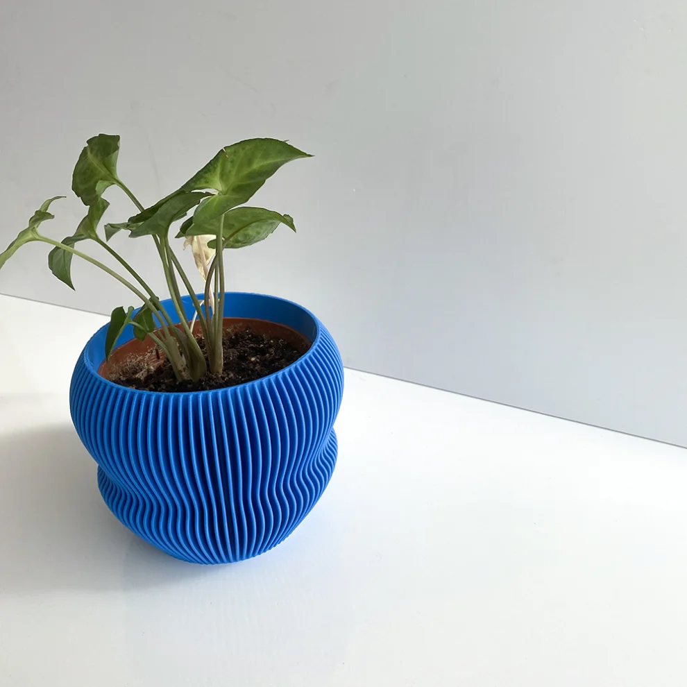 Cella Store - Ginkgo Bioplastic Flowerpot