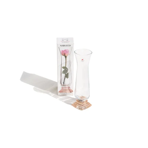 Niche - Bormioli Rocco Italy Nabucco Single Flower Crystal Glass Vase