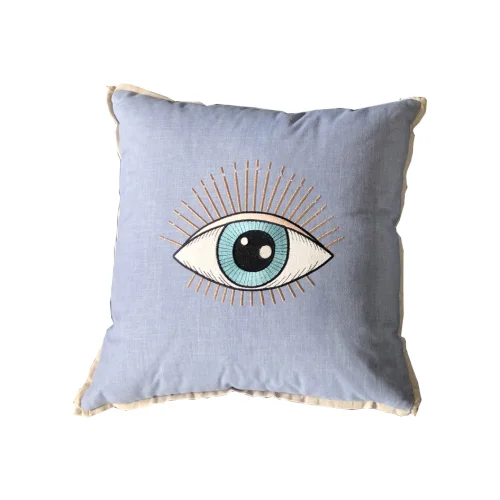 Boom Bastık - Square Woven Eye Printed Pillow