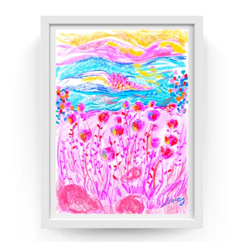 Hello Soley - Garden Of Dreams Print