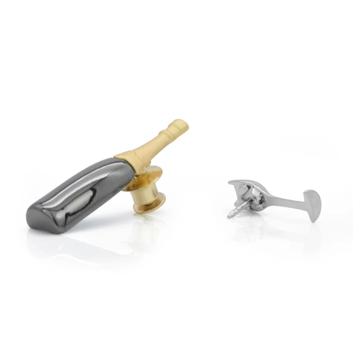 Şampanya & Kadeh Broş image 2