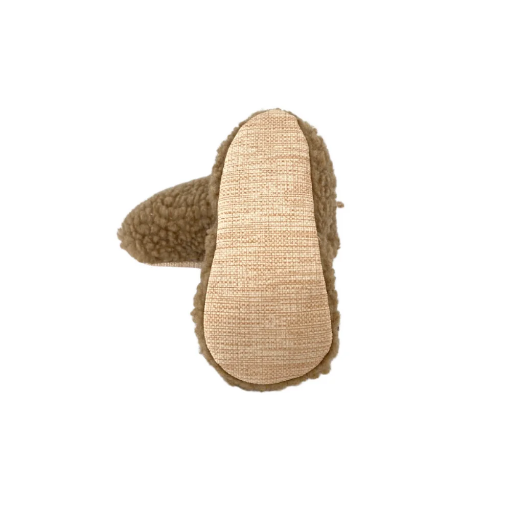 Morgedan - Teddy Soft Plush Baby Moccasins