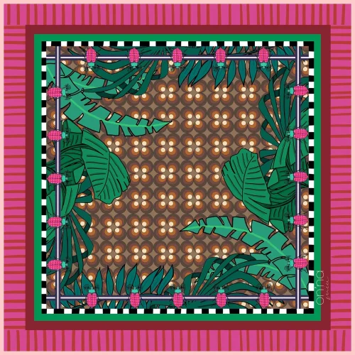On'na Miu - Insect Silk Scarf