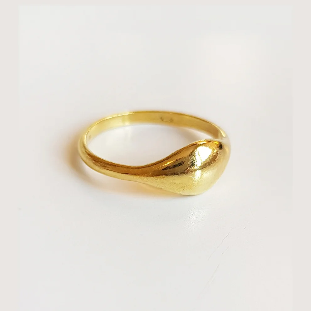 Wish-NU Design&Jewellery - Oval Pinky Ring