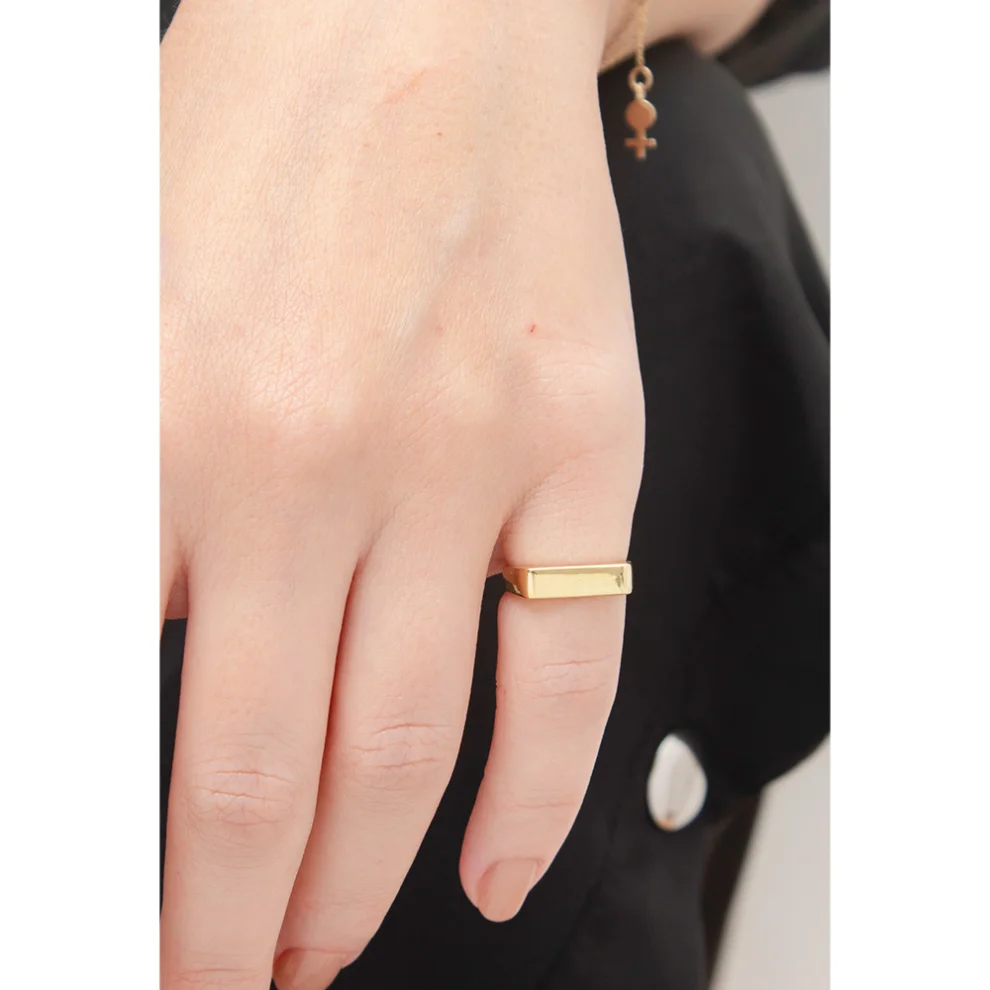 Wish-NU Design&Jewellery - Rec Pinky Ring