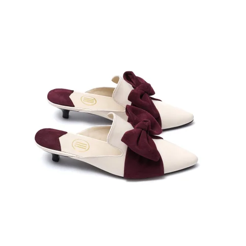 Makiela - Sapphire Heeled Slippers