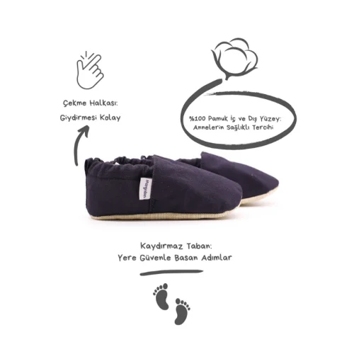 Morgedan - Cotton Baby Moccasins