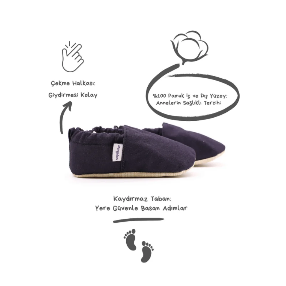 Morgedan - Cotton Baby Moccasins