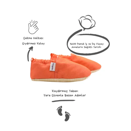 Morgedan - Cotton Baby Moccasins