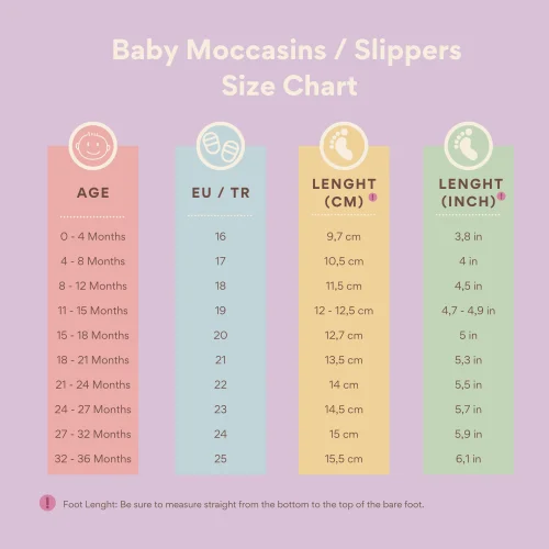 Morgedan - Düz Renk Pamuklu Bebek Patiği