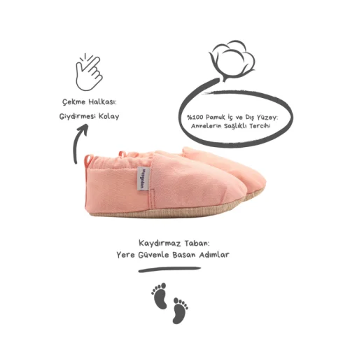 Morgedan - Cotton Baby Moccasins