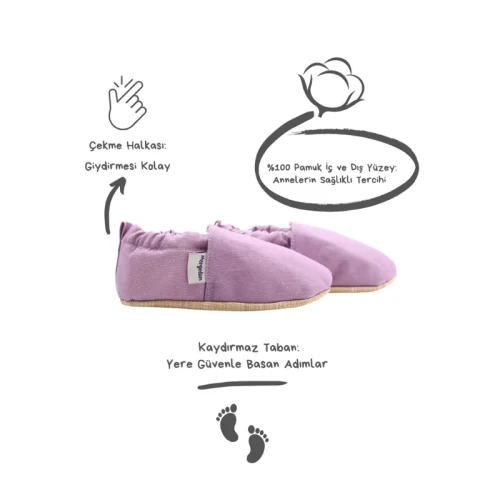 Morgedan - Cotton Baby Moccasins