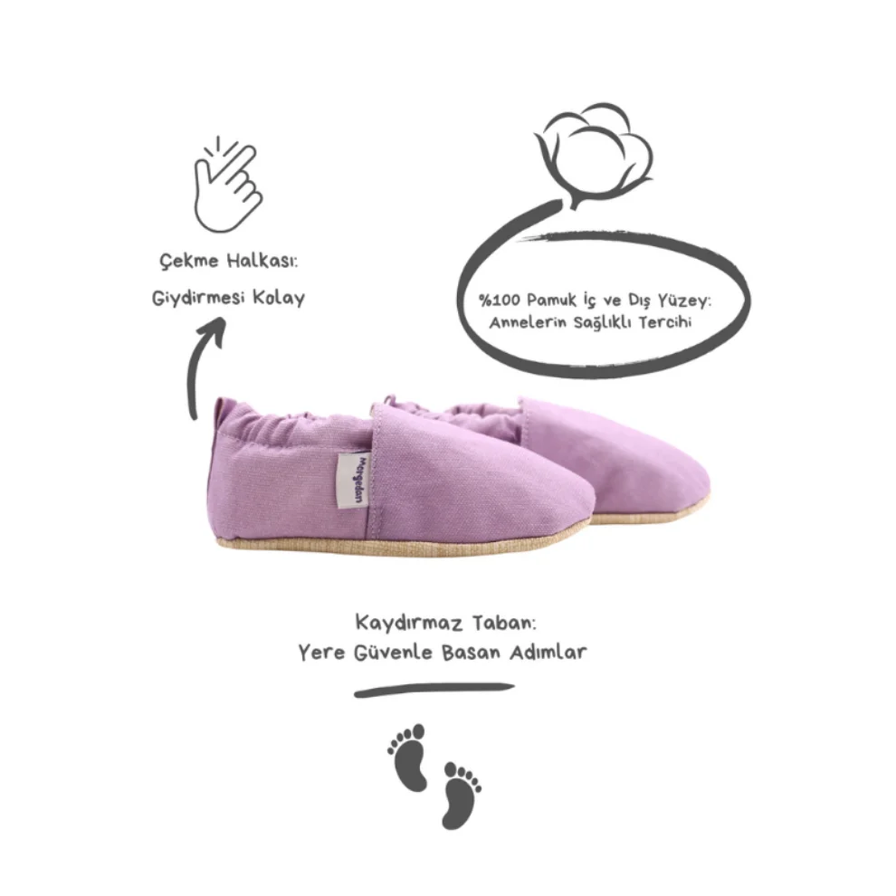 Morgedan - Cotton Baby Moccasins