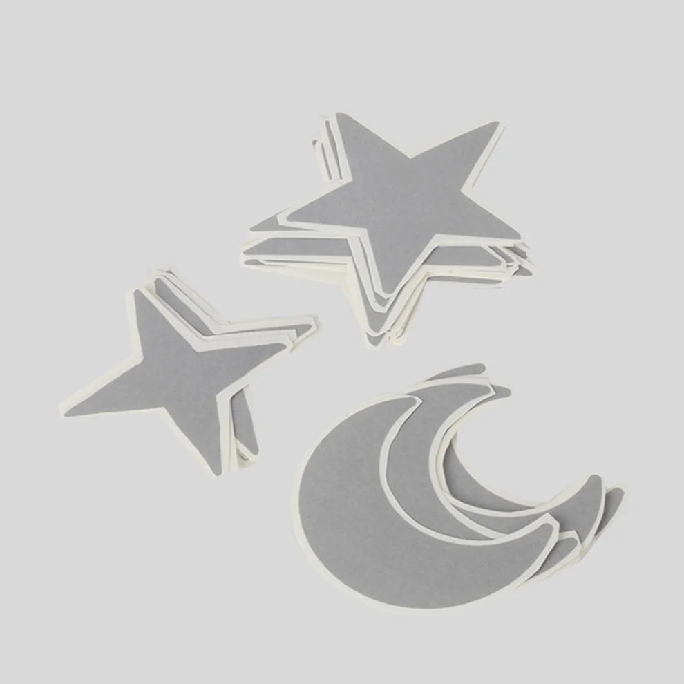 Baluna - Twinkle Stars Wall Sticker Set - Il