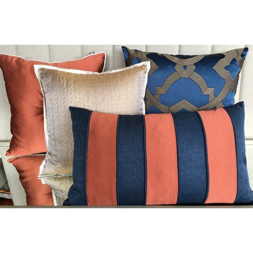 Boom Bastık - Rectangle Striped Pillow