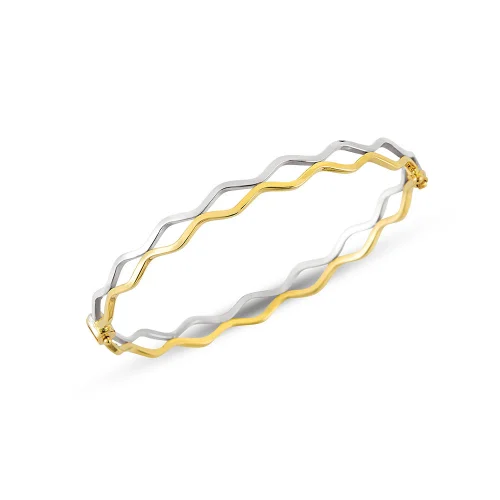 Lidya Dilmener - Zigzag Gold Bracelet