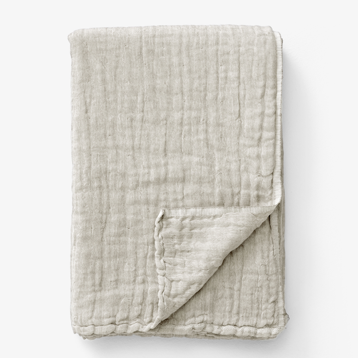 Rustic 3 Ply Linen Double Sided Super Soft Breathable Throw