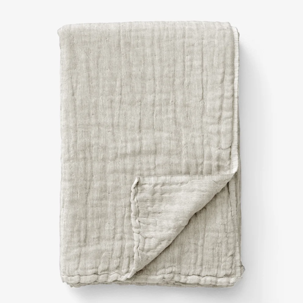 Miespiga - Rustic 3 Ply Linen Double Sided Super Soft Breathable Throw