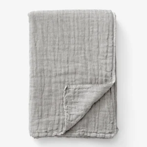 Rustic 3 Ply Linen Double Sided Super Soft Breathable Throw